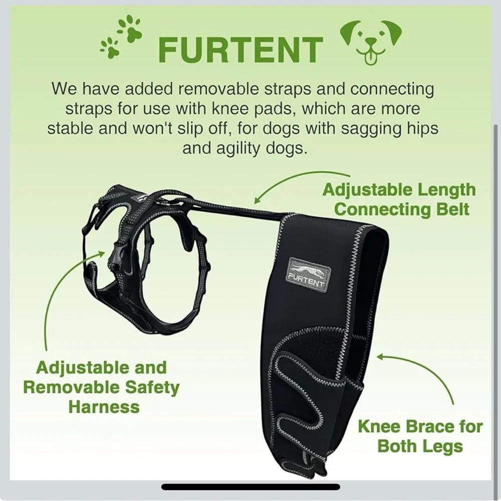 NWT Furtent Dog Knee Brace with Cruciate Ligament Injuries